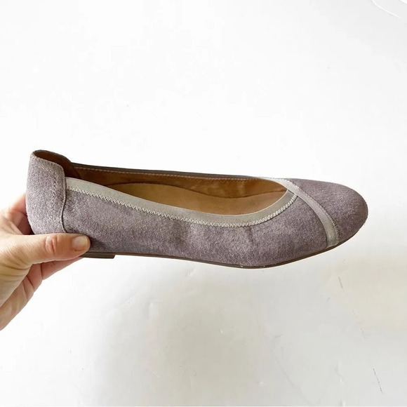 Vionic Caroll Metallic Lilac Ballet Flat Women’s Size 11 Arch Support Comfort‎ - Picture 2 of 8